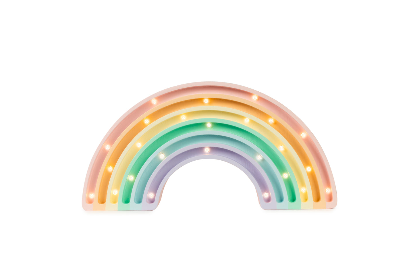 Little Lights Rainbow Night Light | Pastel