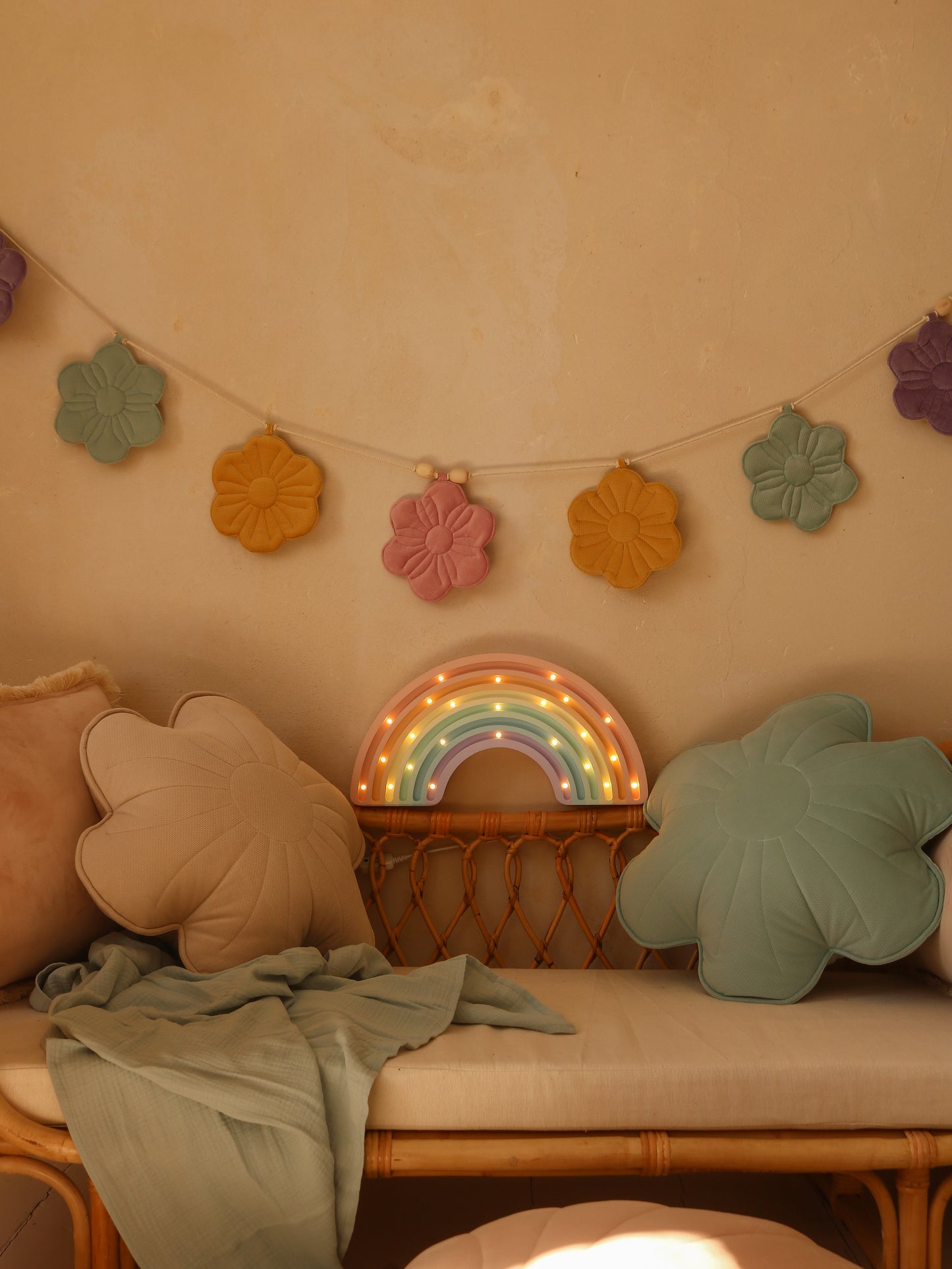 Little Lights Rainbow Night Light | Pastel