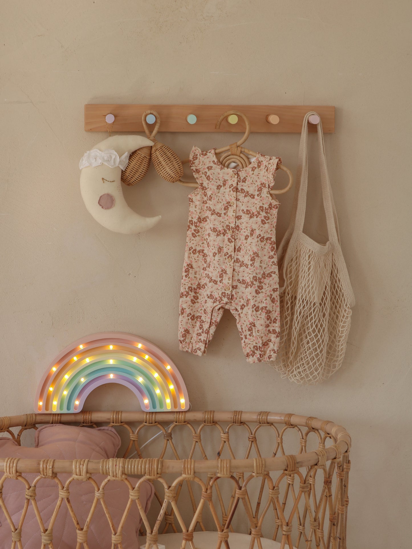 Little Lights Rainbow Night Light | Pastel
