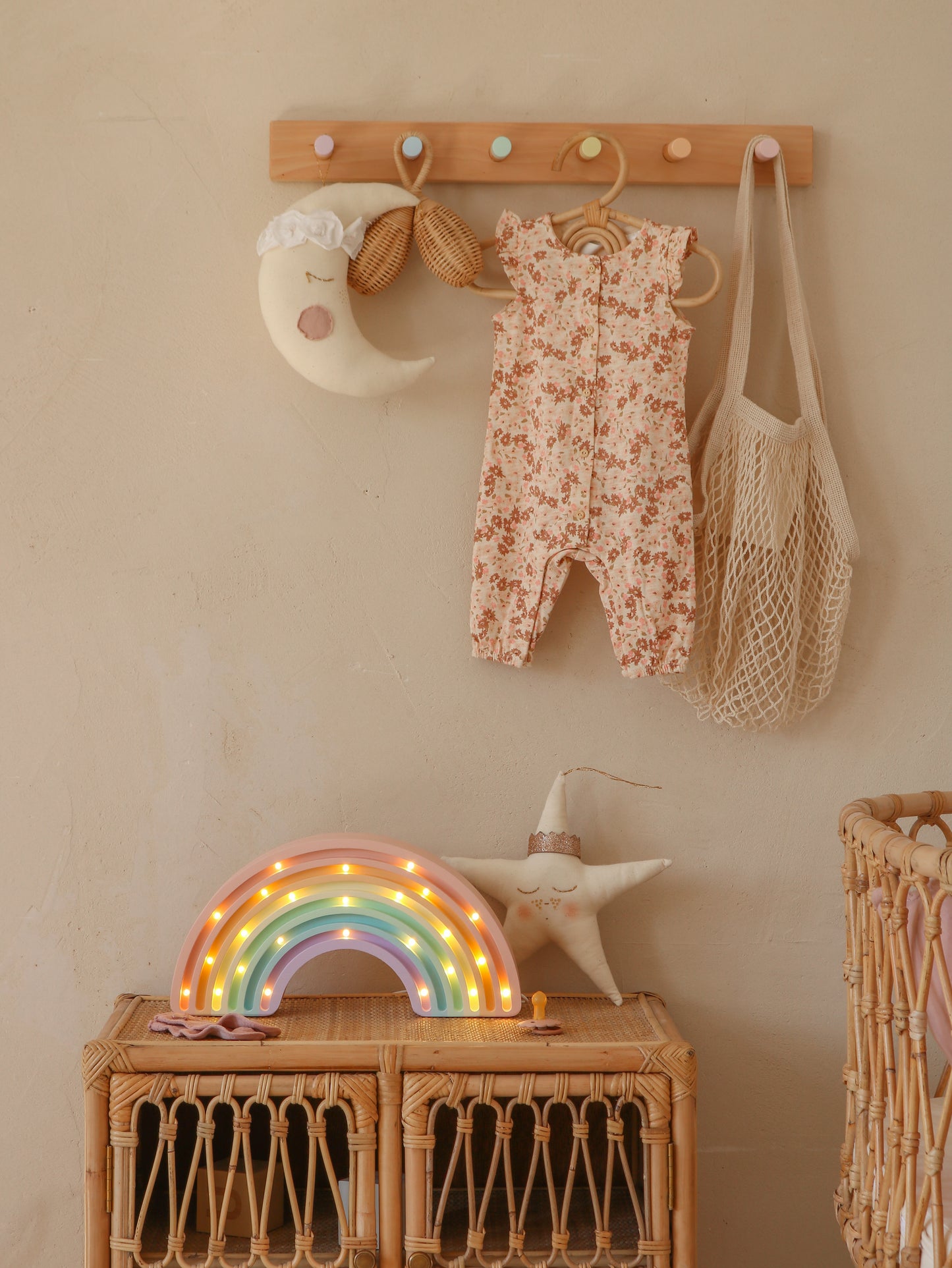 Little Lights Rainbow Night Light | Pastel