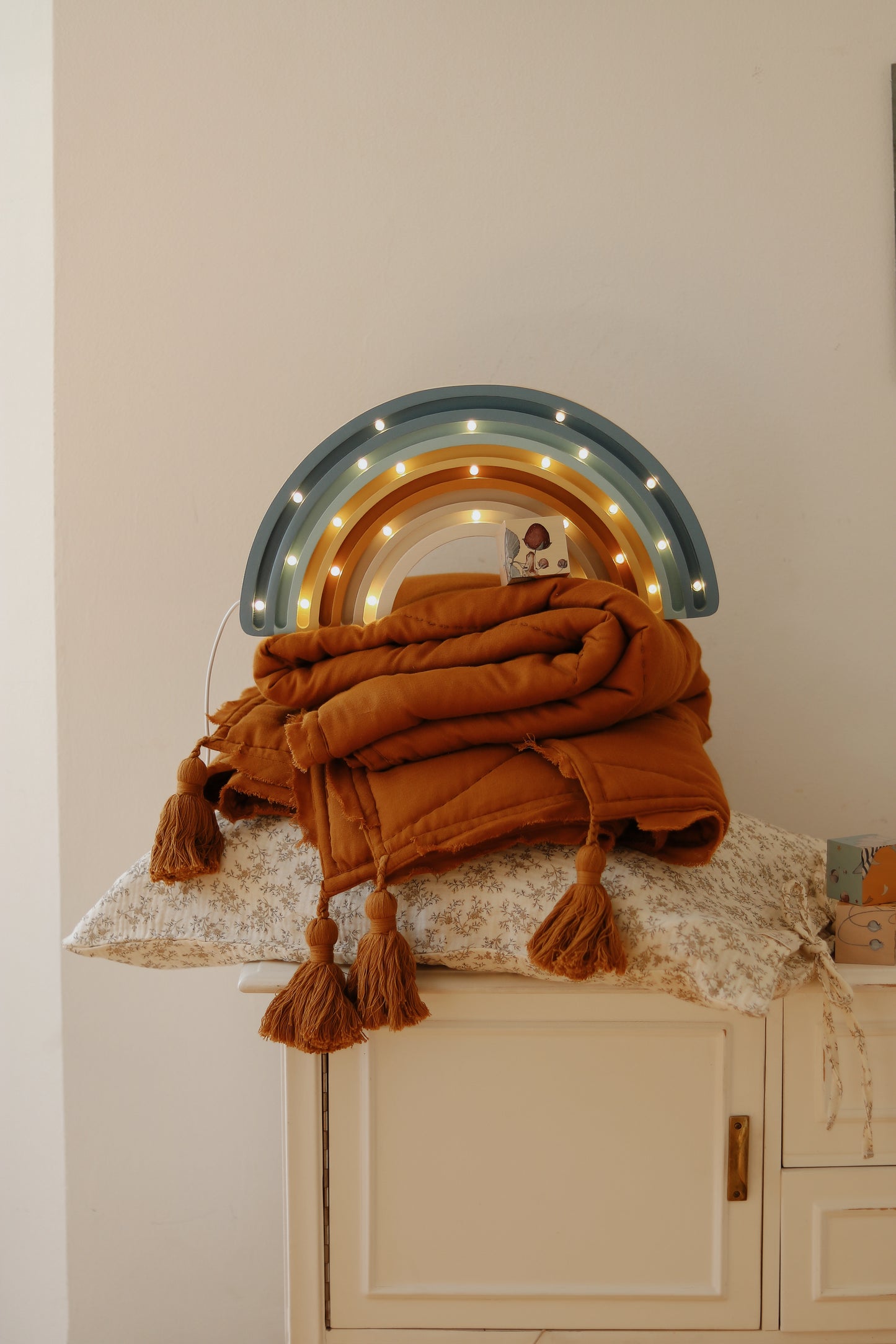 Little Lights Rainbow Night Light | Denim