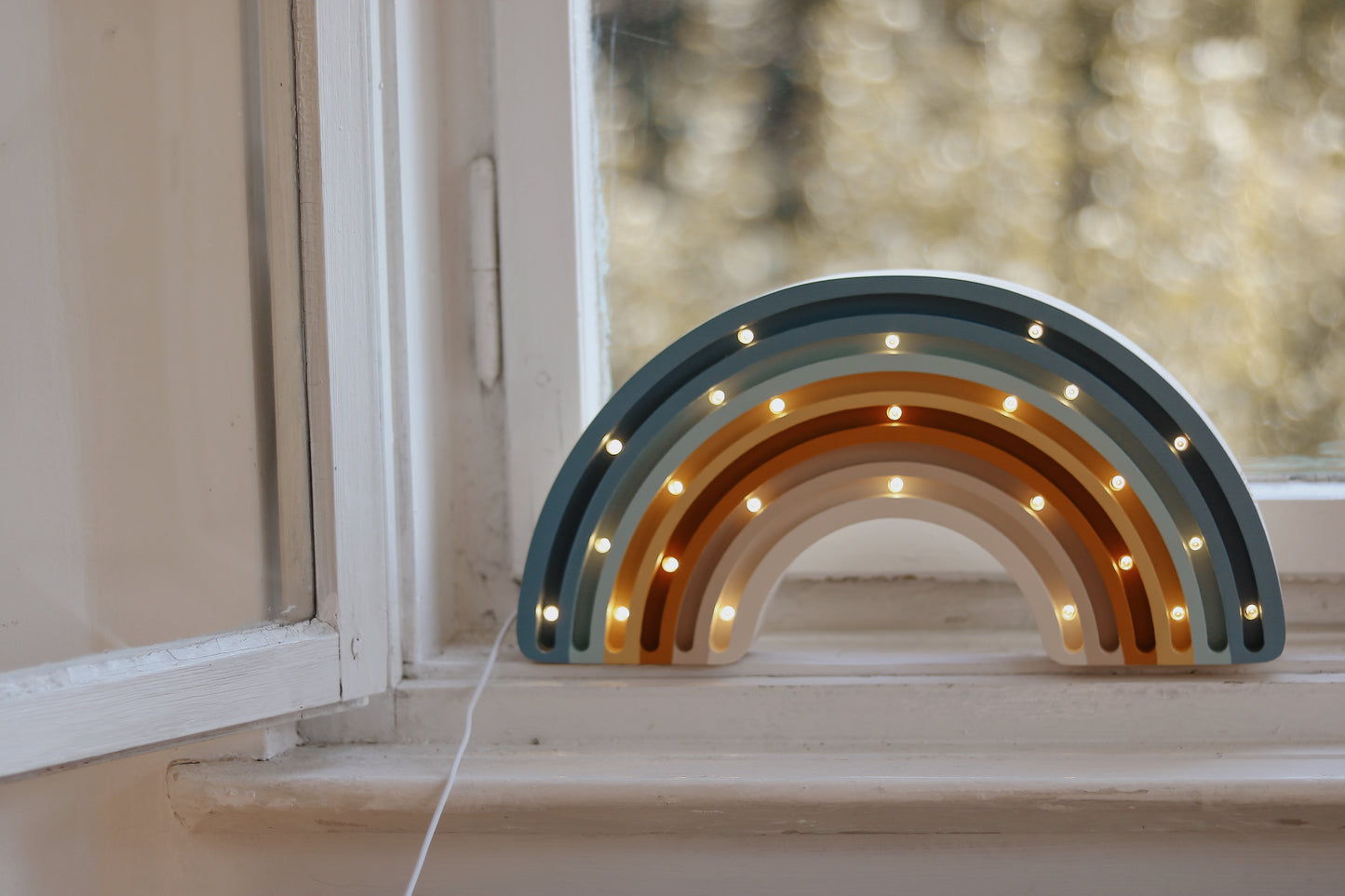 Little Lights Rainbow Night Light | Denim