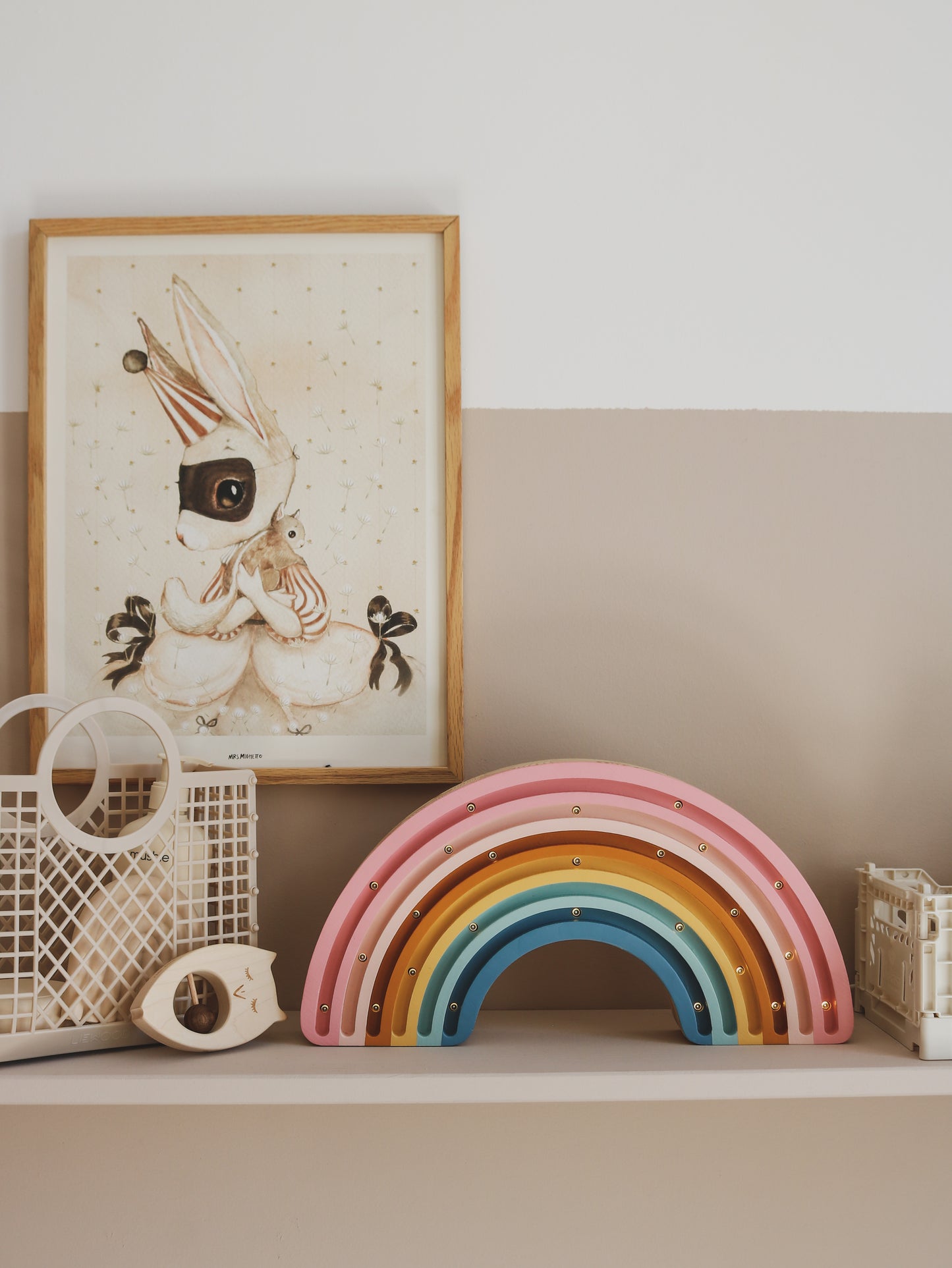 Little Lights Rainbow Night Light | Retro