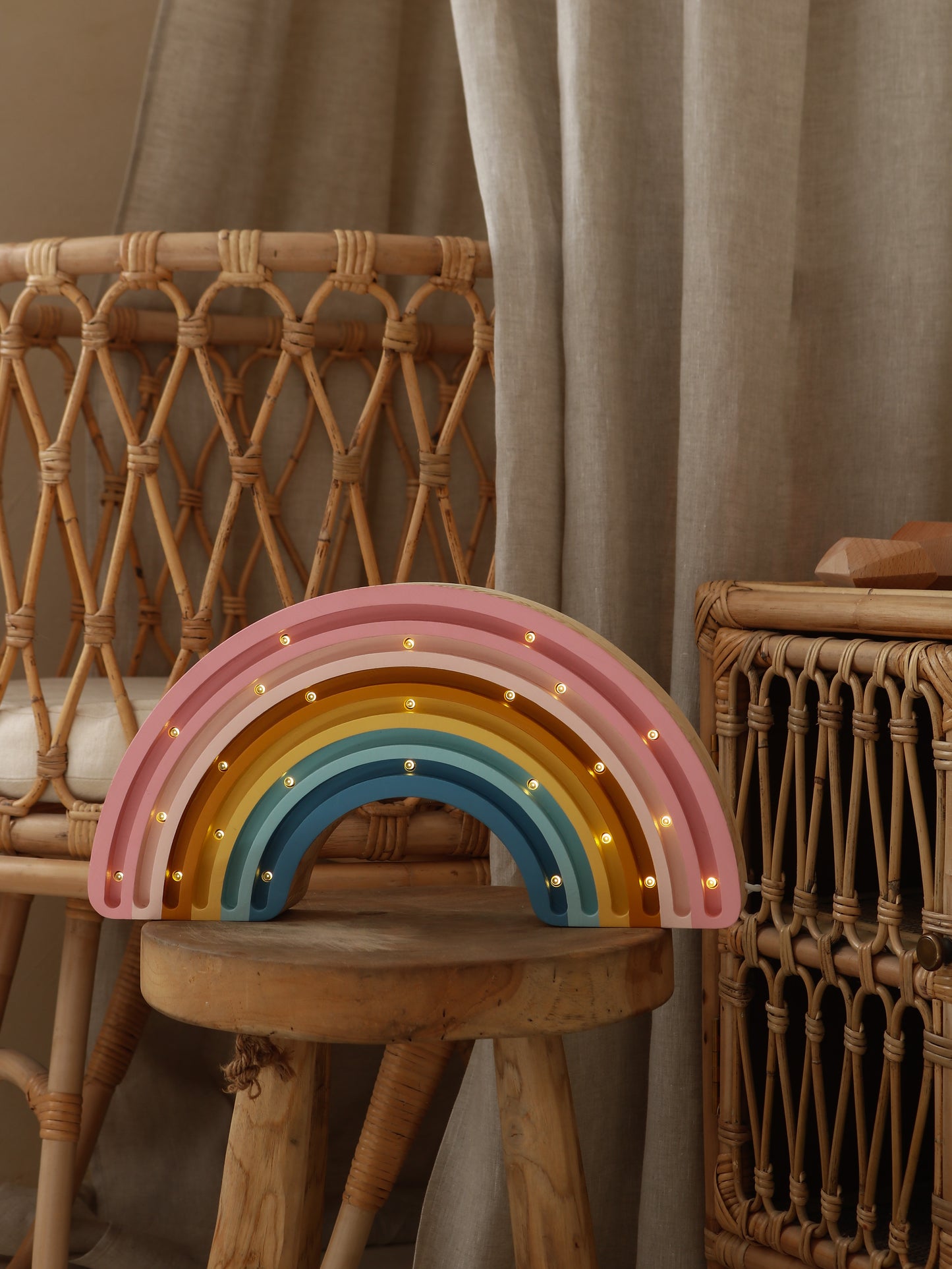 Little Lights Rainbow Night Light | Retro