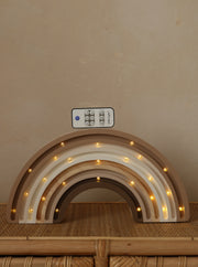 Little Lights Rainbow Night Light | Cappuccino