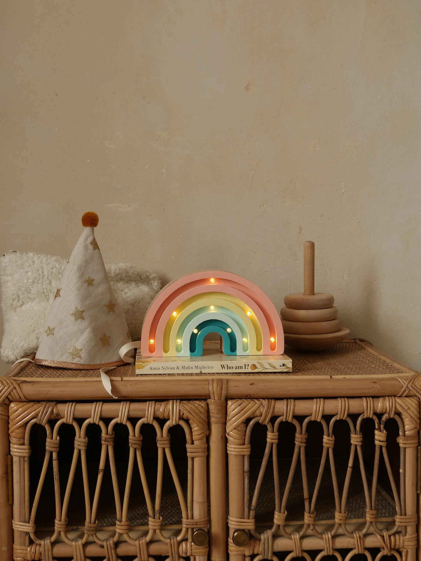 Little Lights Rainbow Mini Night Light | Pastel