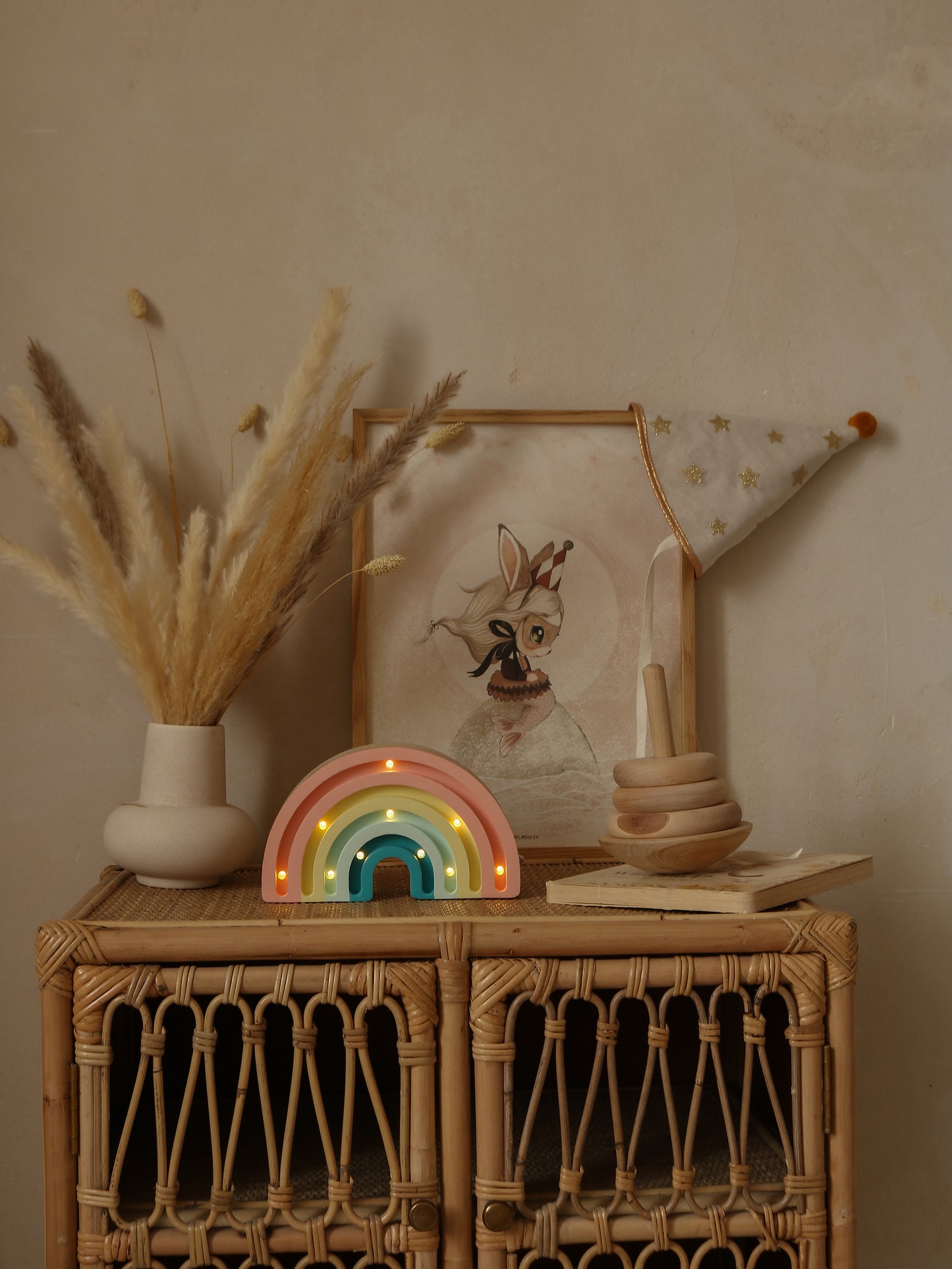 Little Lights Rainbow Mini Night Light | Pastel
