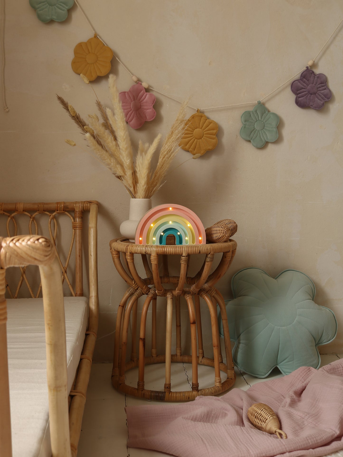 Little Lights Rainbow Mini Night Light | Pastel