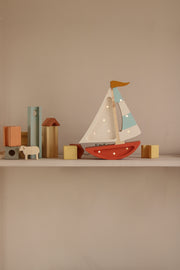 Little Lights Sailboat Night Light | Harbor Clay