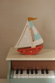 Little Lights Sailboat Night Light | Harbor Clay