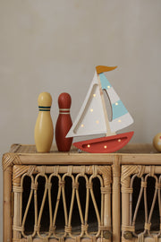 Little Lights Sailboat Night Light | Harbor Clay