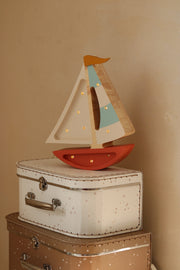 Little Lights Sailboat Night Light | Harbor Clay