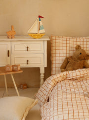 Little Lights Sailboat Night Light | Mustard