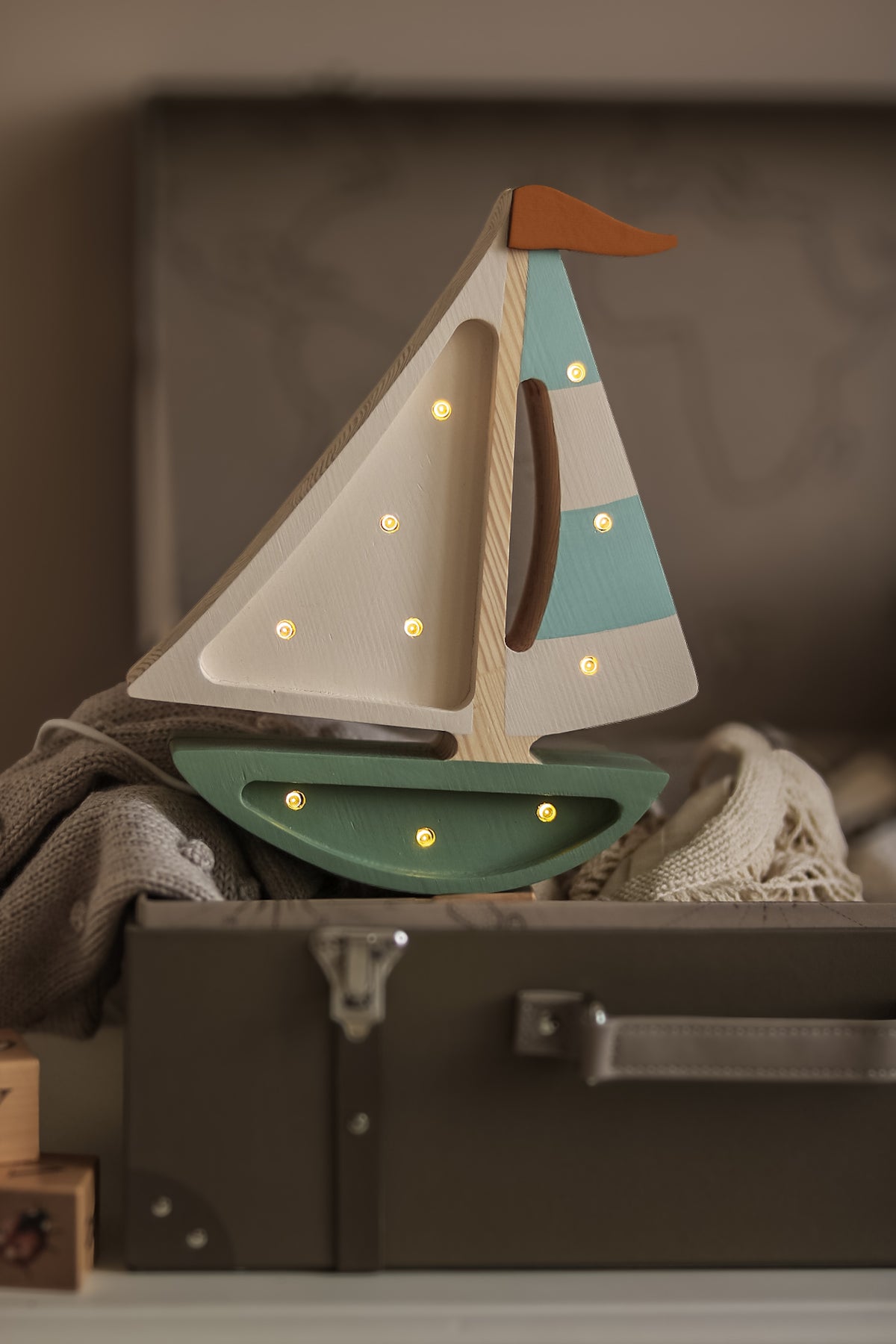 Little Lights Sailboat Night Light | Olive Tree