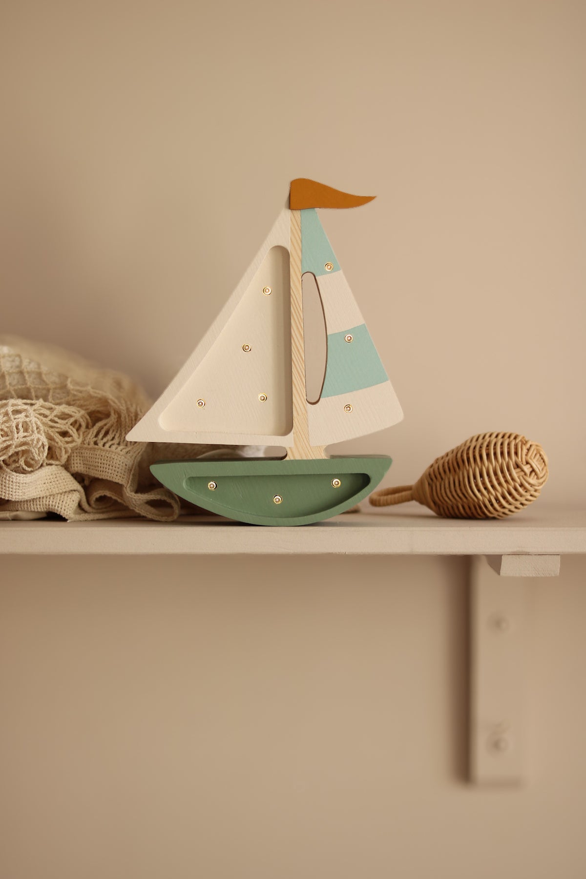 Little Lights Sailboat Night Light | Olive Tree
