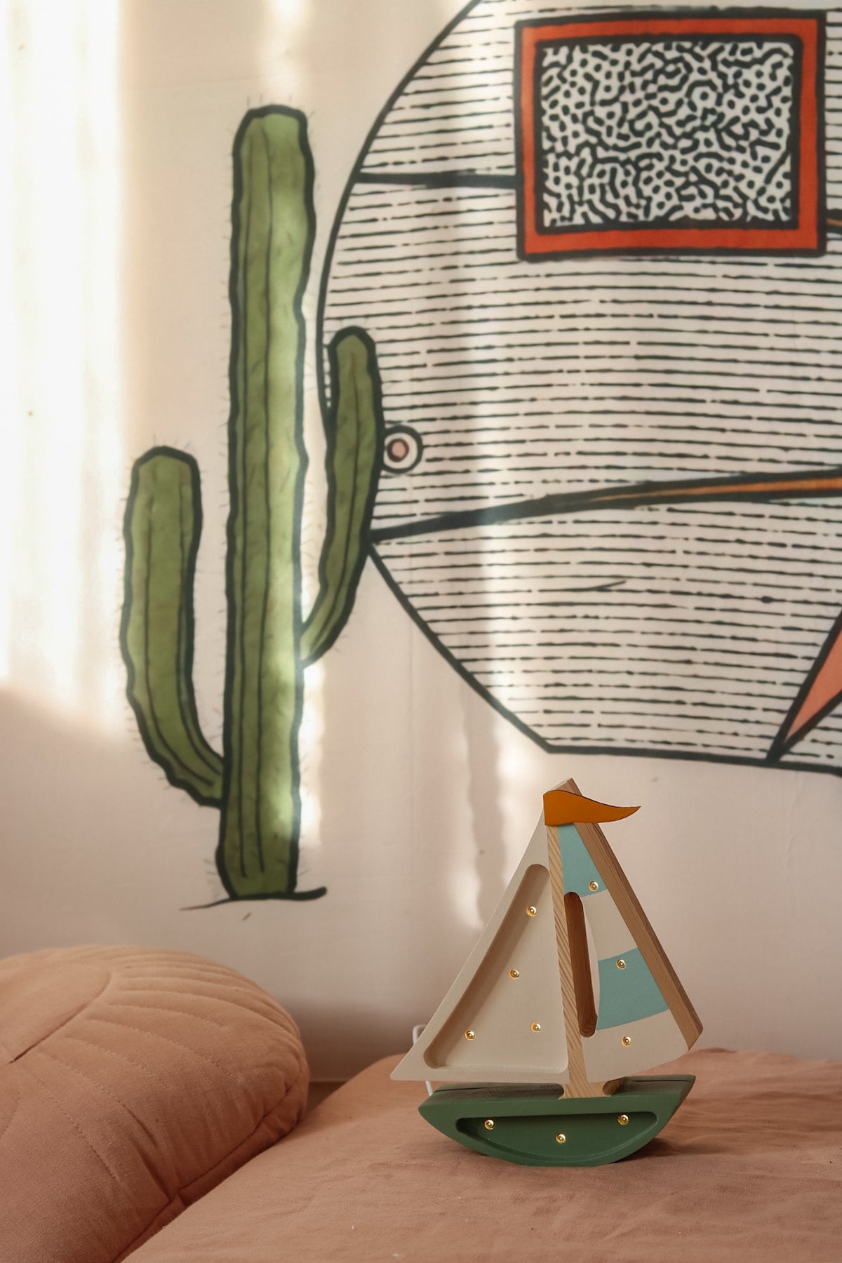 Little Lights Sailboat Night Light | Olive Tree
