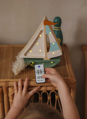 Little Lights Sailboat Night Light | Olive Tree