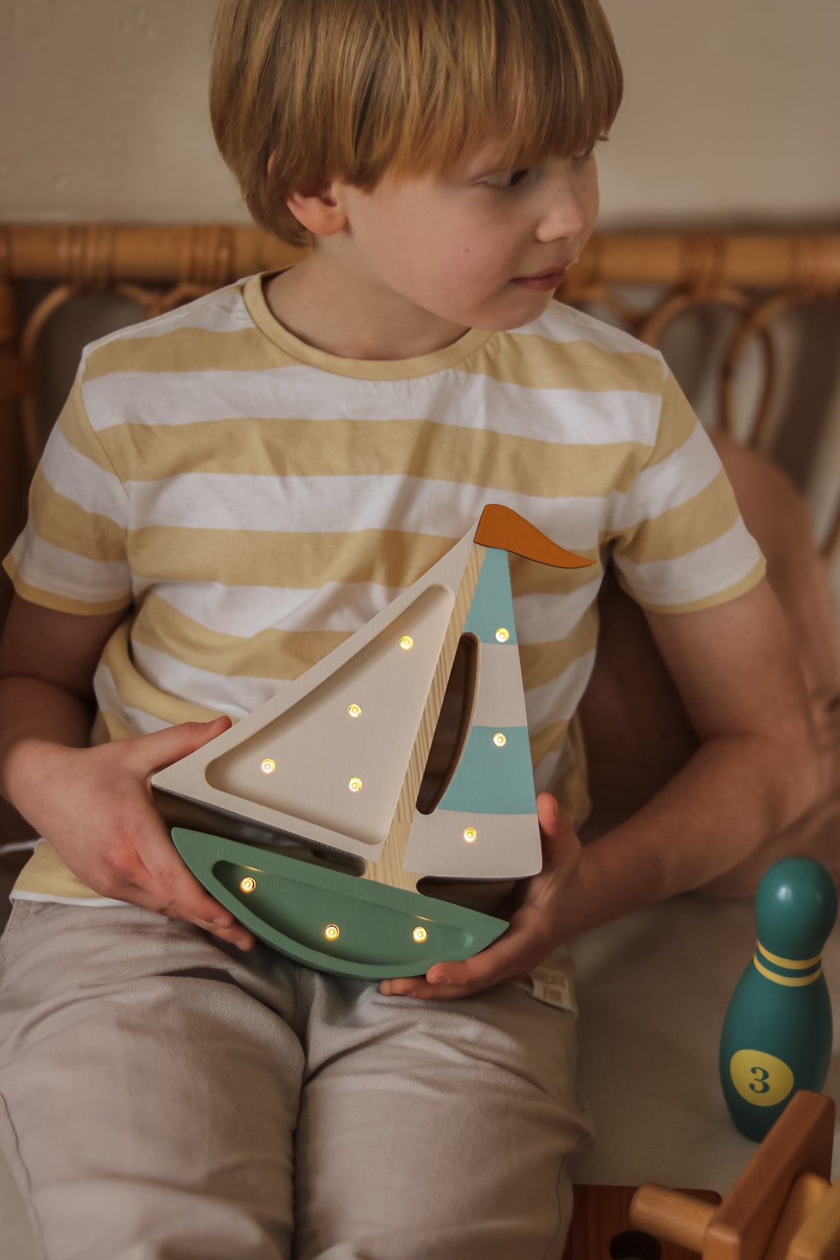 Little Lights Sailboat Night Light | Olive Tree