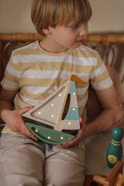 Little Lights Sailboat Night Light | Olive Tree