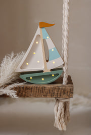 Little Lights Sailboat Night Light | Olive Tree