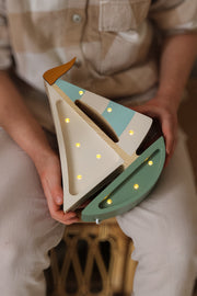 Little Lights Sailboat Night Light | Olive Tree
