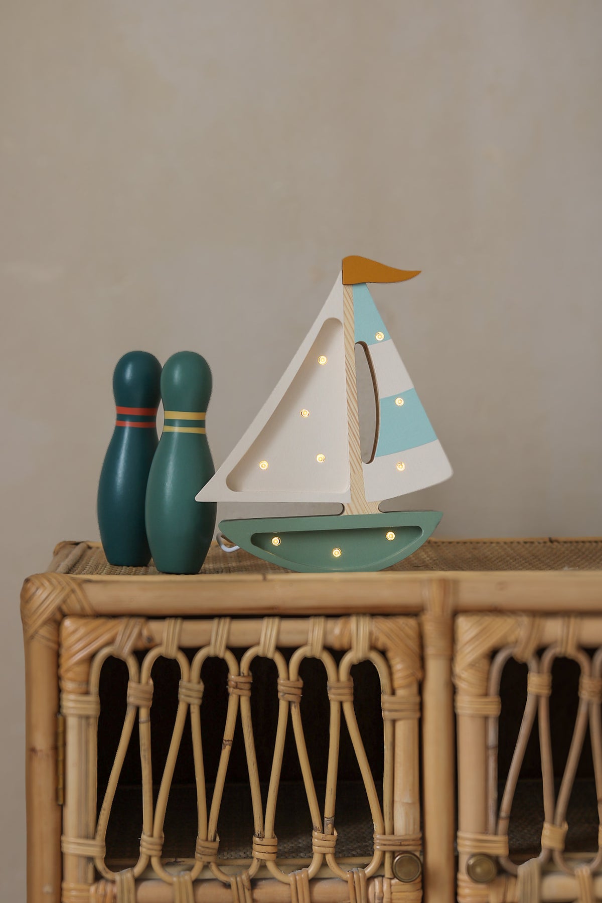Little Lights Sailboat Night Light | Olive Tree