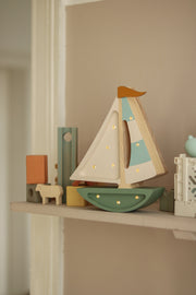 Little Lights Sailboat Night Light | Olive Tree