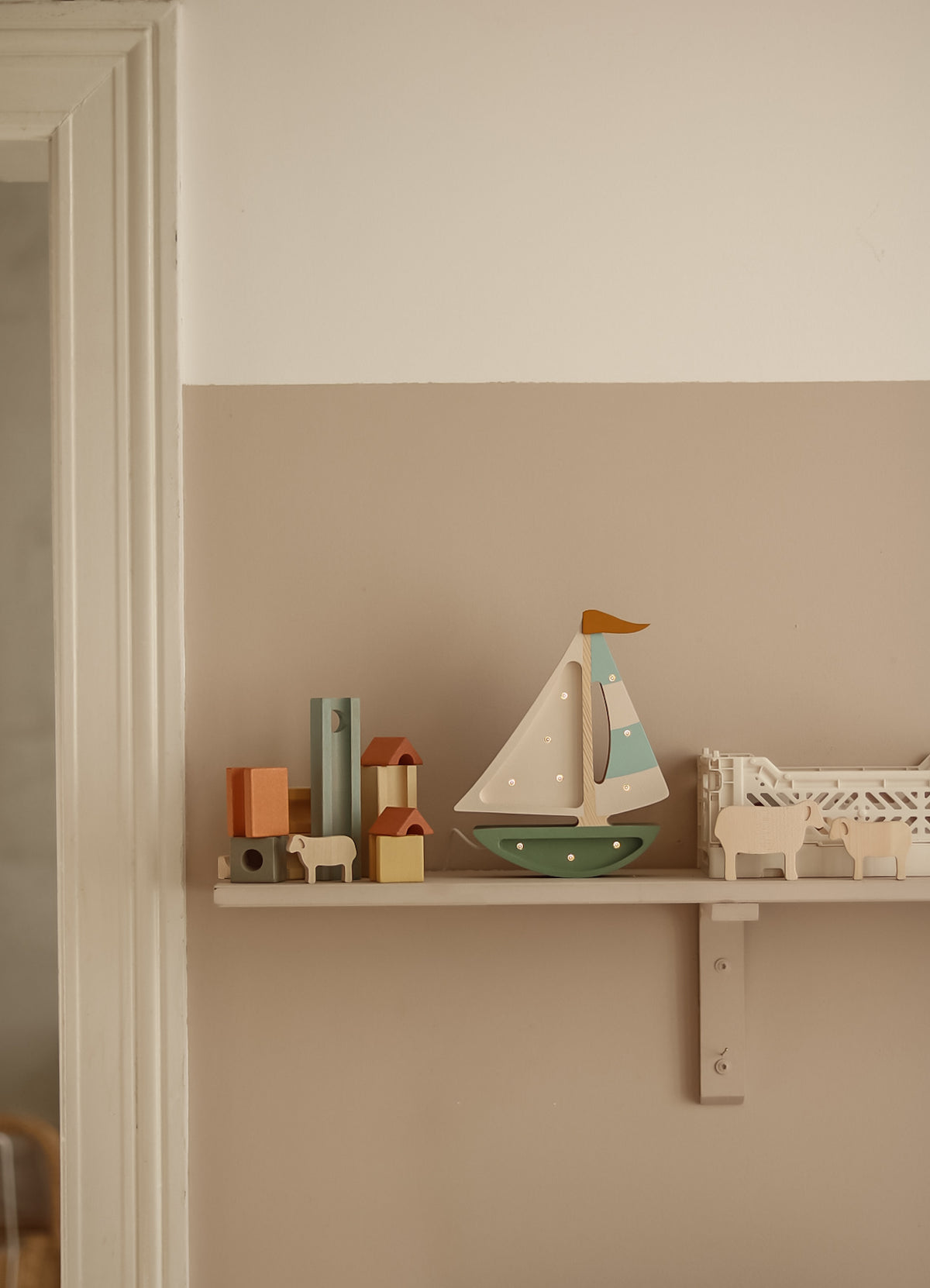 Little Lights Sailboat Night Light | Olive Tree