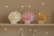 Little Lights Seashell Night Light | Pearl White