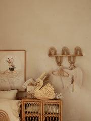 Little Lights Swan Night Light | Wooden Flower