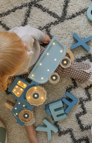Little Lights Tractor Night Light  | Blue