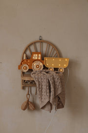 Little Lights Tractor Night Light  | Mustard