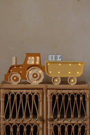 Little Lights Tractor Night Light  | Mustard