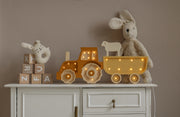 Little Lights Tractor Night Light  | Mustard