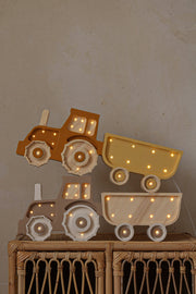 Little Lights Tractor Night Light  | Mustard