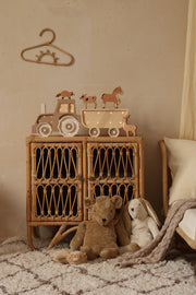 Little Lights Tractor Night Light  | Coffee Cream