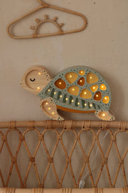 Little Lights Turtle Night Light | Galapagos Sage