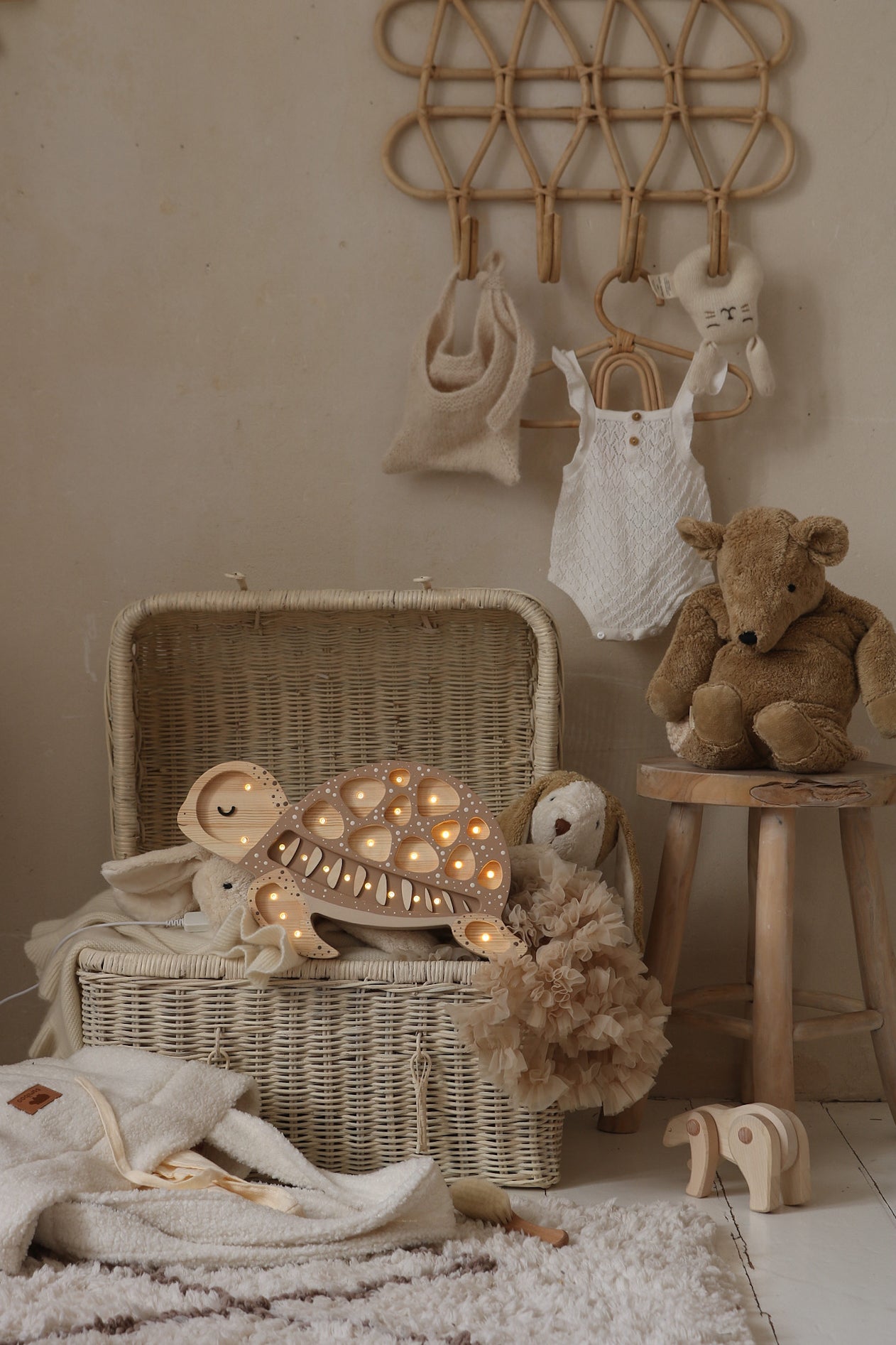 Little Lights Turtle Night Light | Sand Dune