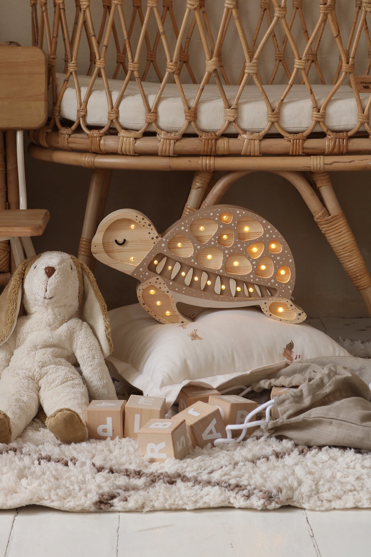 Little Lights Turtle Night Light | Sand Dune