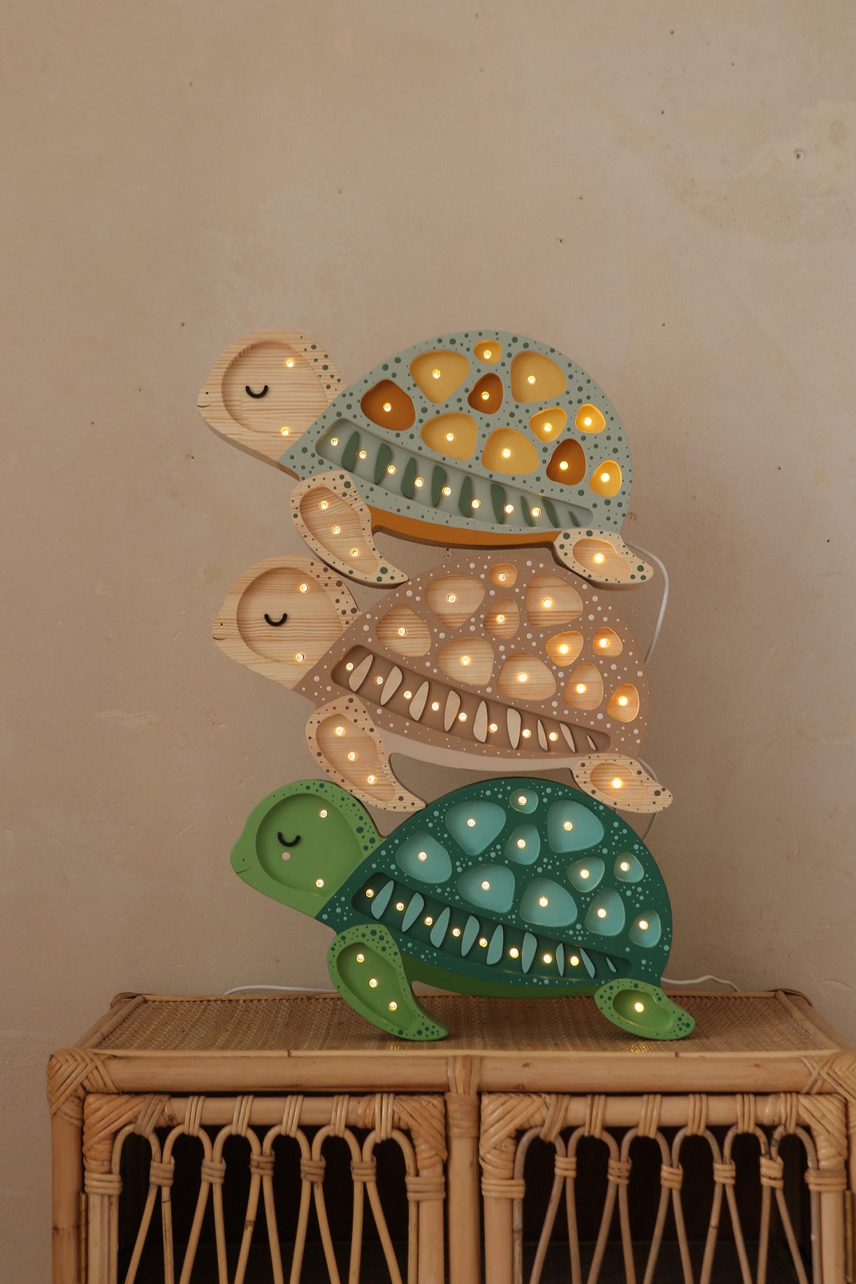 Little Lights Turtle Night Light | Sand Dune