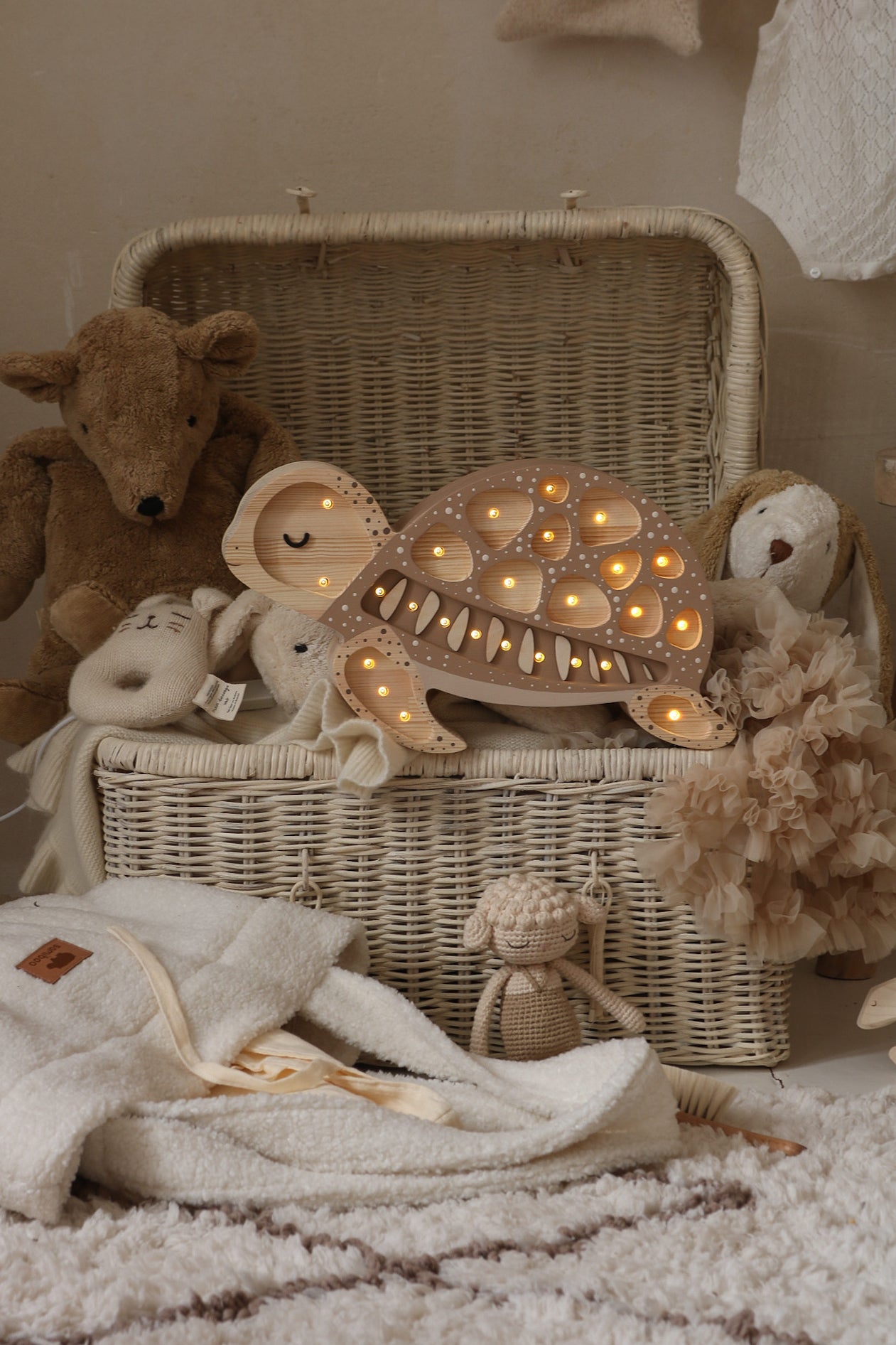 Little Lights Turtle Night Light | Sand Dune