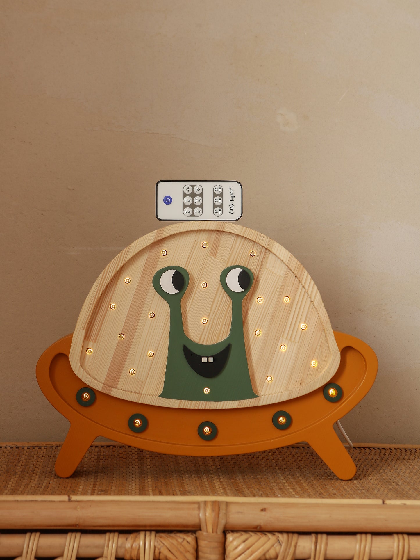 Little Lights UFO Night Light | Mustard