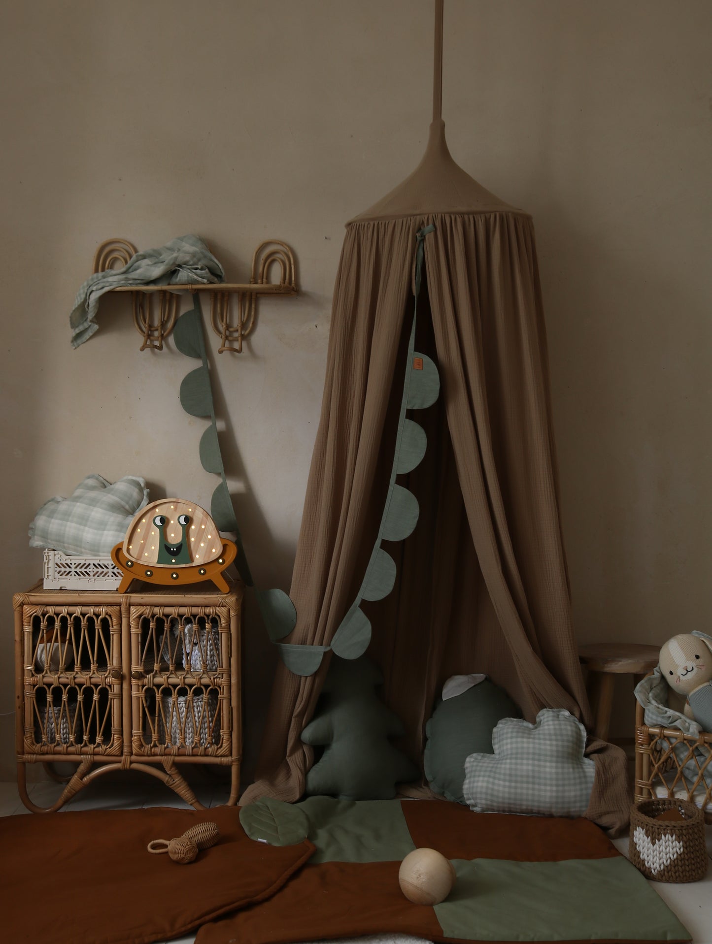 Little Lights UFO Night Light | Mustard