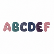 Wooden Bubble Letters | Create Your Own Name