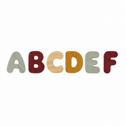 Wooden Bubble Letters | Create Your Own Name