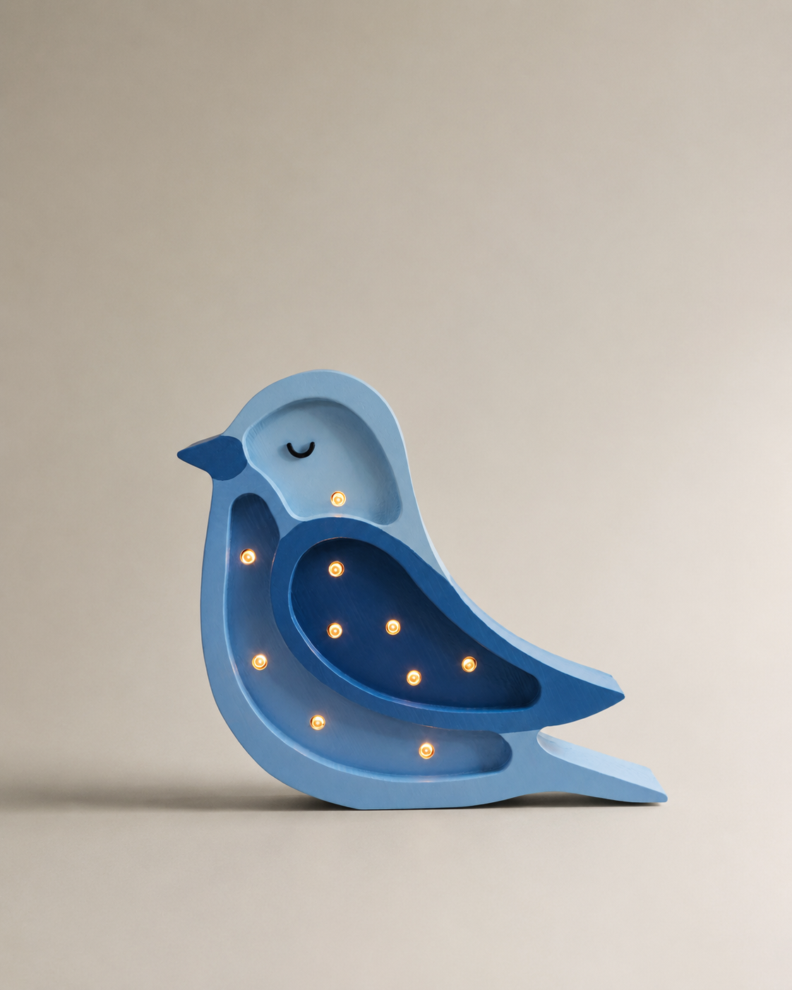 Little Lights Vogel Mini Nachtlicht | Denim