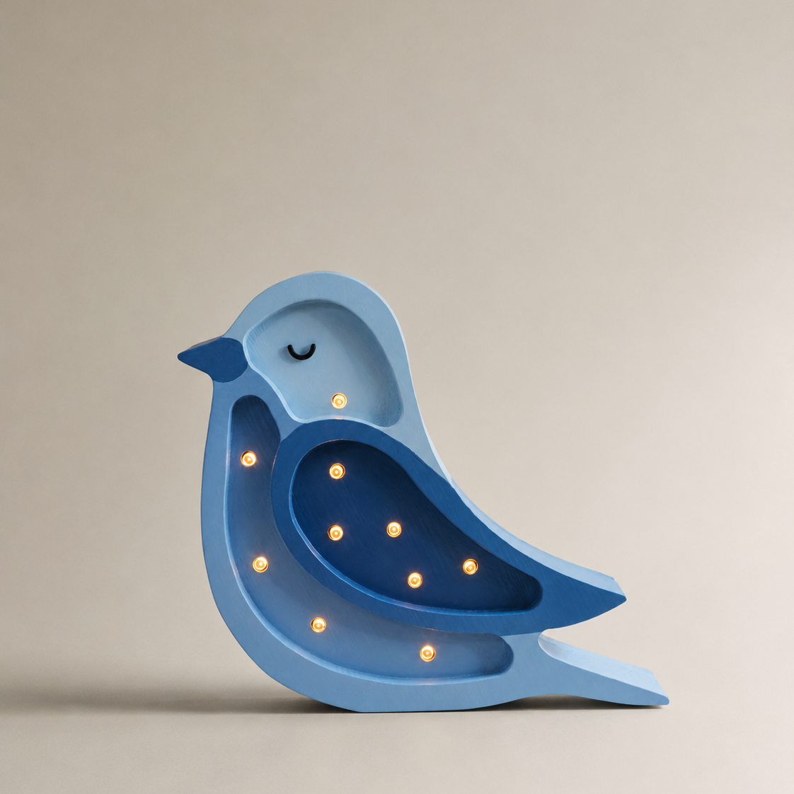 Little Lights Vogel Mini Nachtlicht | Denim