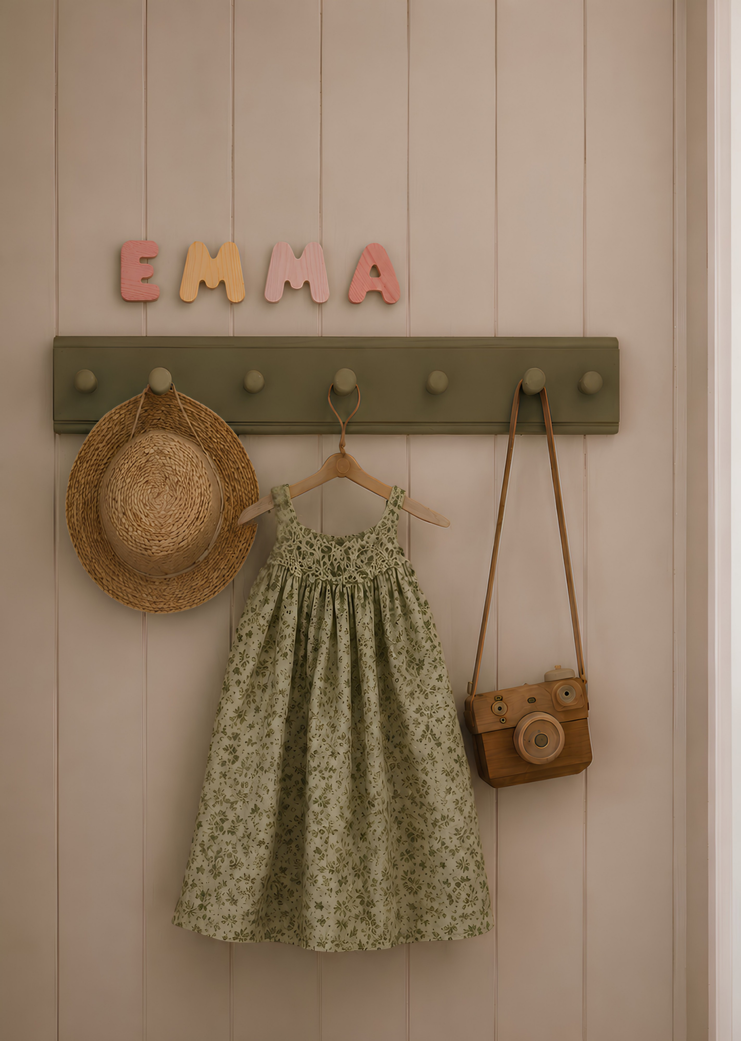 Wooden Bubble Letters | Create Your Own Name