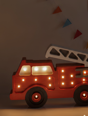 Little Lights Fire Truck Night Light | Red