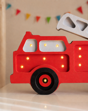 Little Lights Fire Truck Night Light | Red